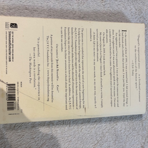 A Stolen life - Book by Jaycee Dugard - Picture 2 of 4